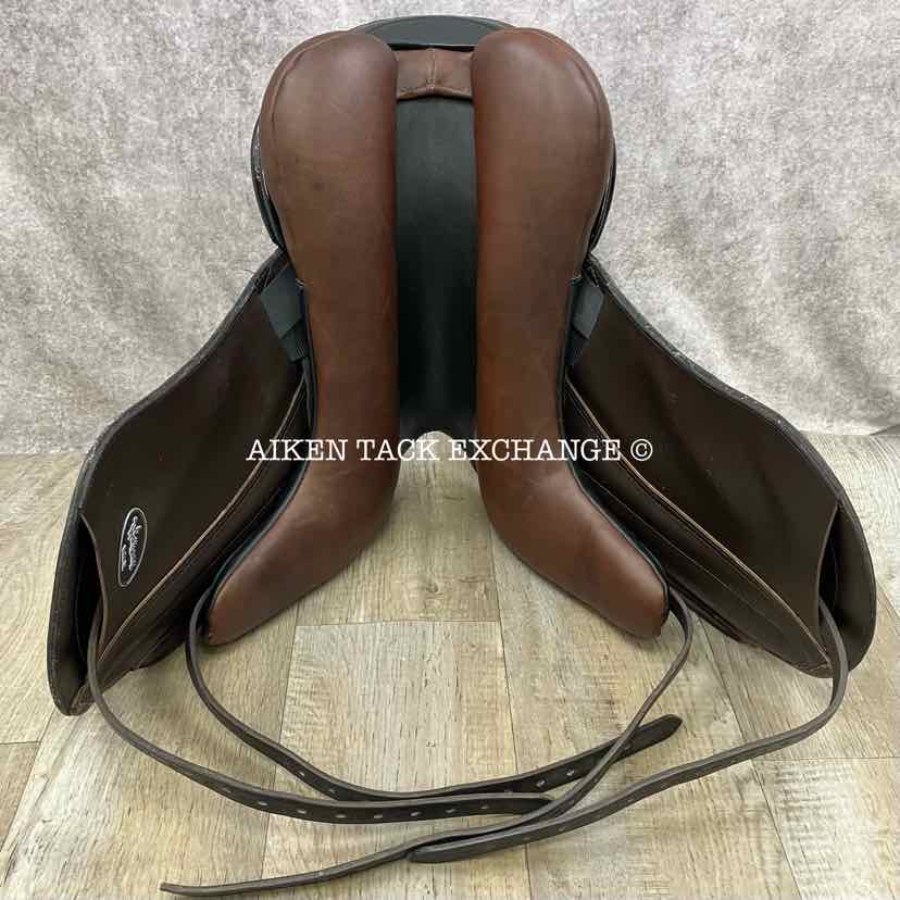 2020 Custom Saddlery Wolfgang Solo MKII Monoflap Dressage Saddle, 18" Seat, Adjustable Tree, Wool Flocked Panels