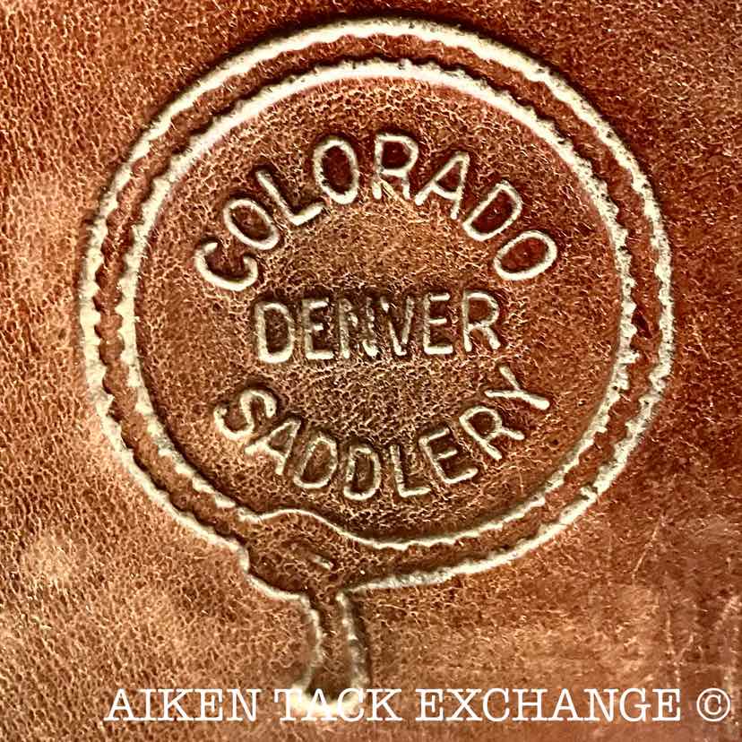 Colorado Saddlery Roping Western Saddle, 15.5" Seat, Wide Tree - Full QH Bars