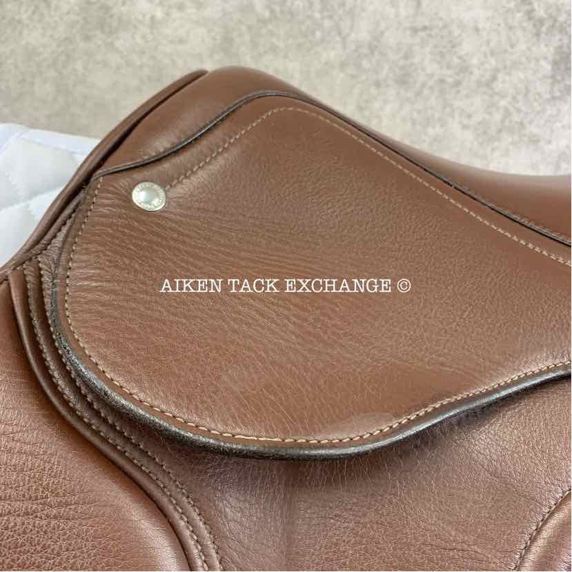 2019 Schleese Bi-NateLine UniLight Hunter/Equitation Jump Saddle, 17" Seat, Adjustable AdapTree, Wool Flocked PSI Panels