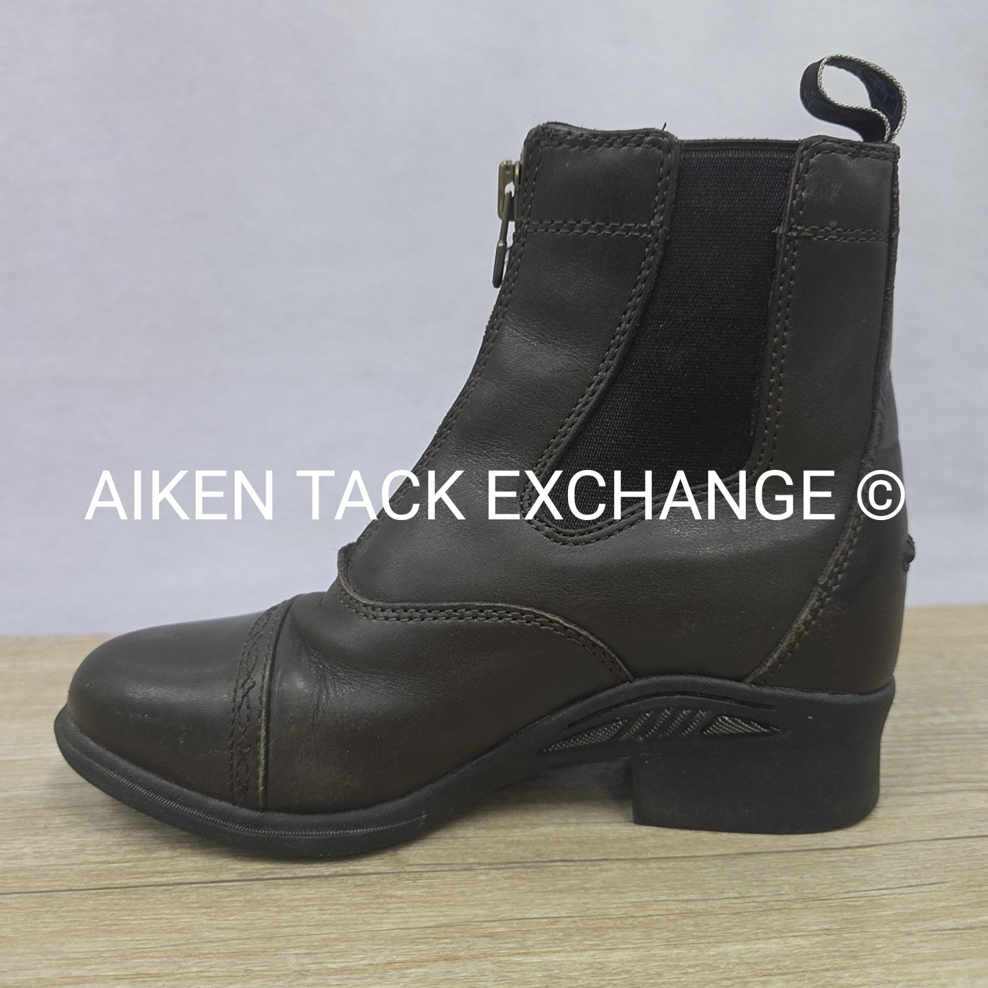 Ariat Zip Paddock Boots, Size 5.5