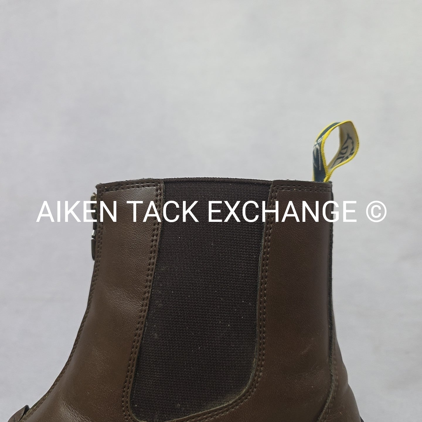 Moretta by Shires Clio Front Zip Paddock Boots, Brown, Size US 11