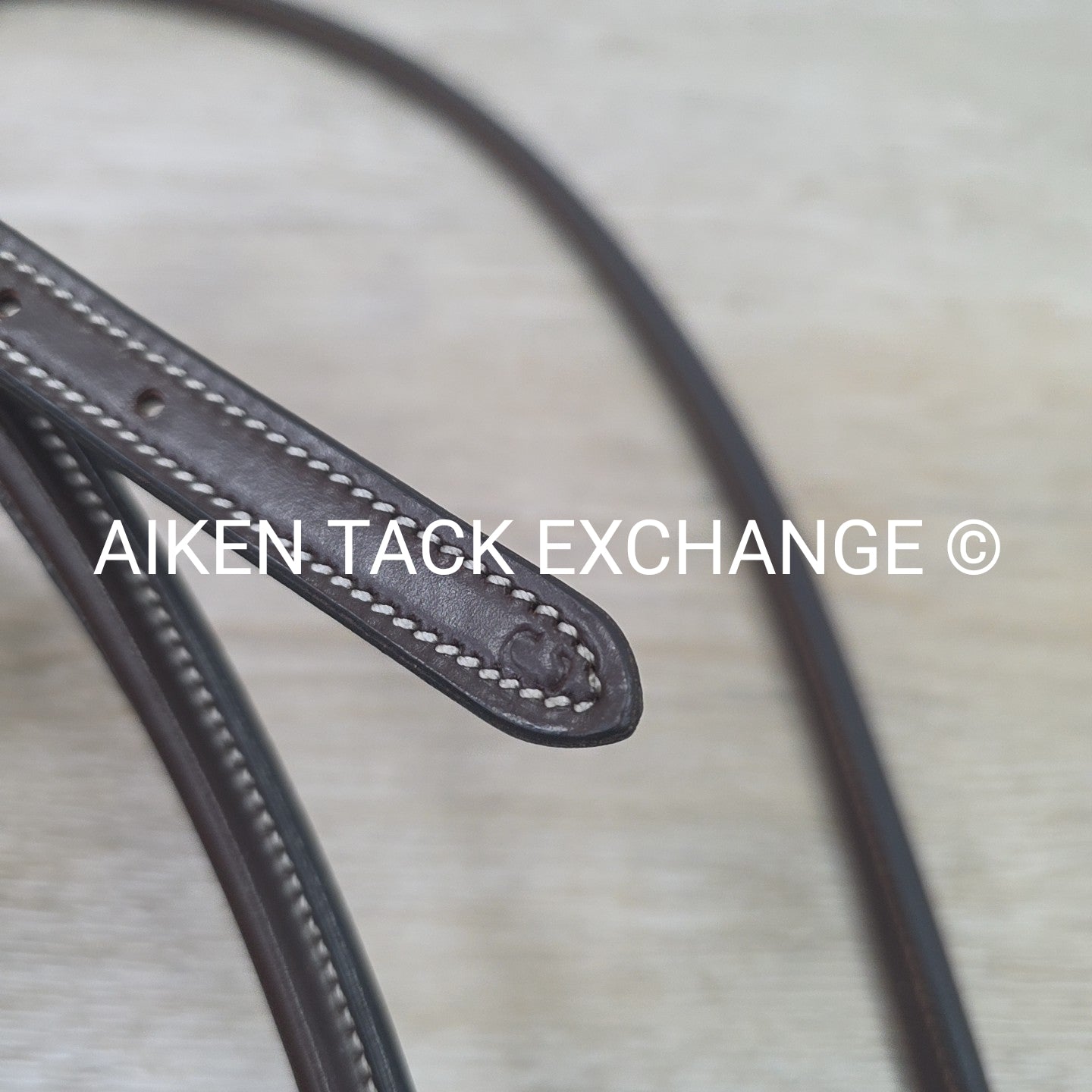 KL Select Red Barn Raised Fancy Stitch Standing Martingale, Size Cob