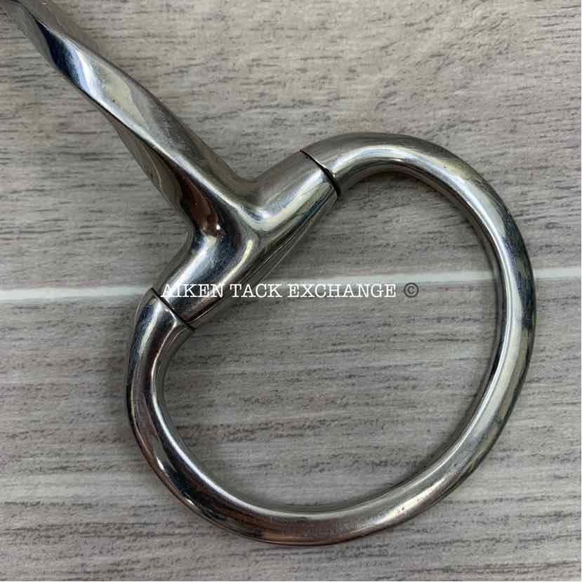 Ovation Curve Twisted Single Joint Eggbutt Bit 5.5"