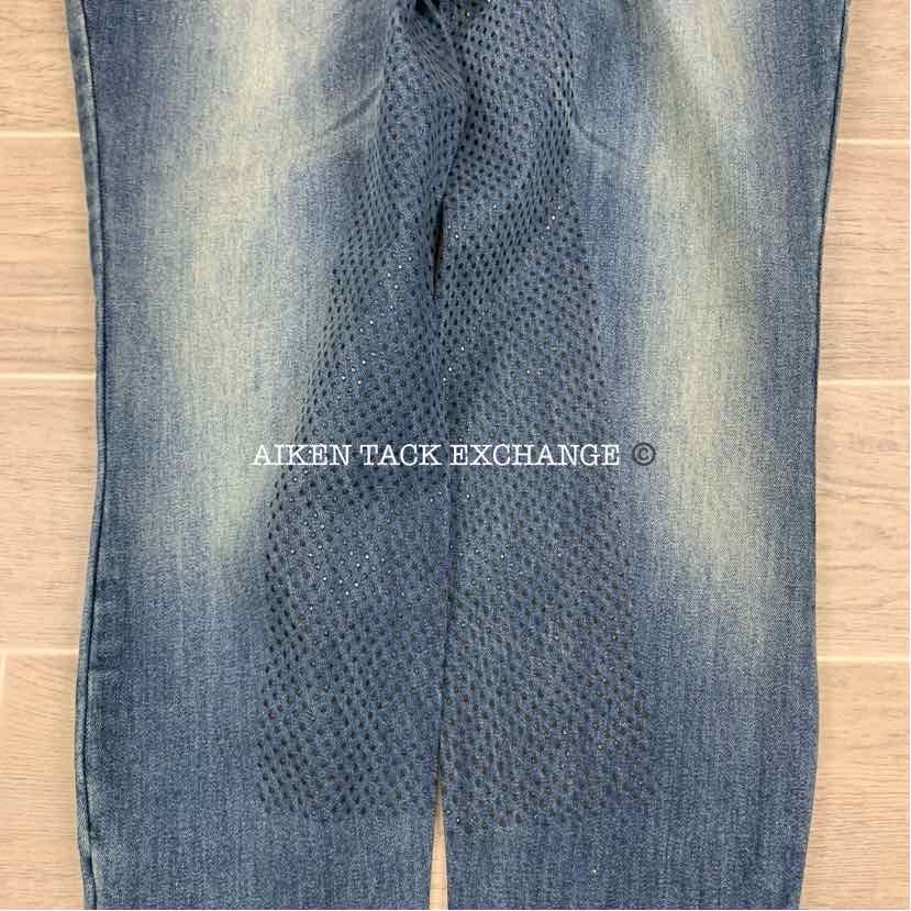KL Select USG Marina Silicone Full Seat Breeches, Size 26