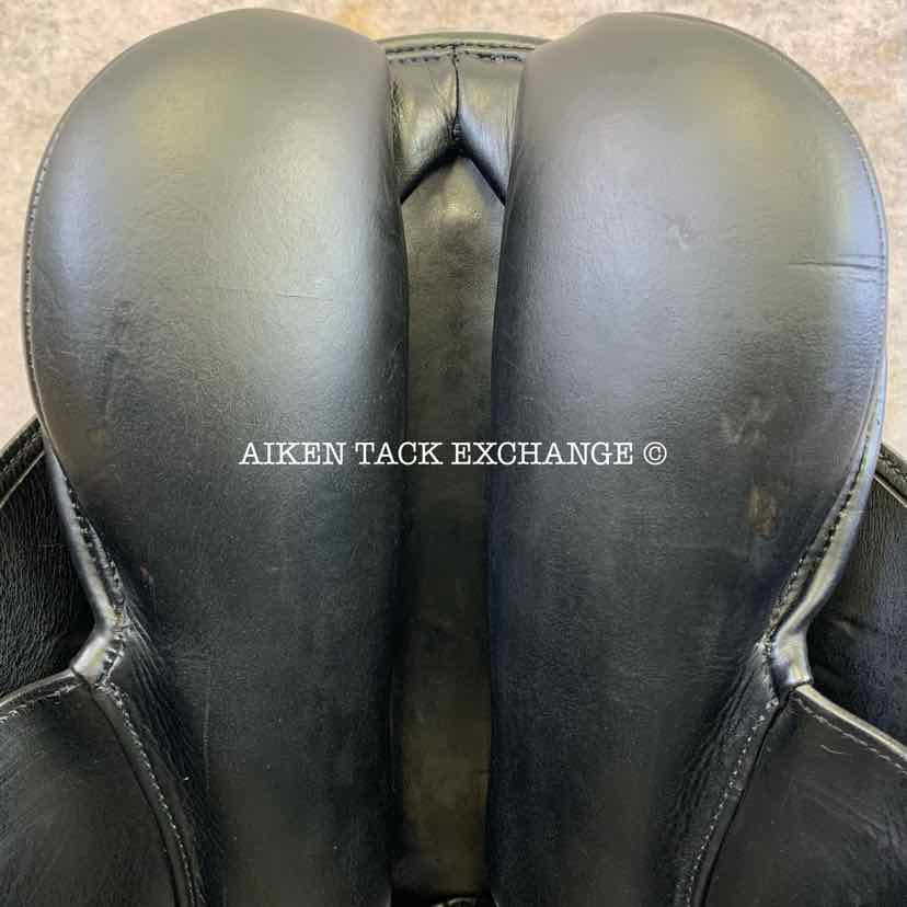 2002 Schleese JES Elite Dressage Saddle, 18.5" Seat, Medium Tree, Wool Flocked Panels