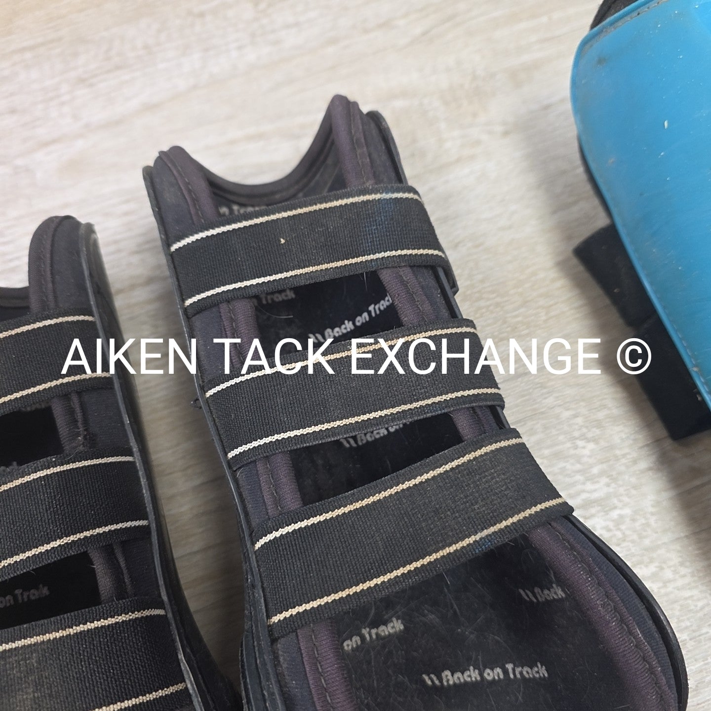 BARGAIN BUNDLE: Back On Track & Lami-Cell Open Front Boots, Size Full