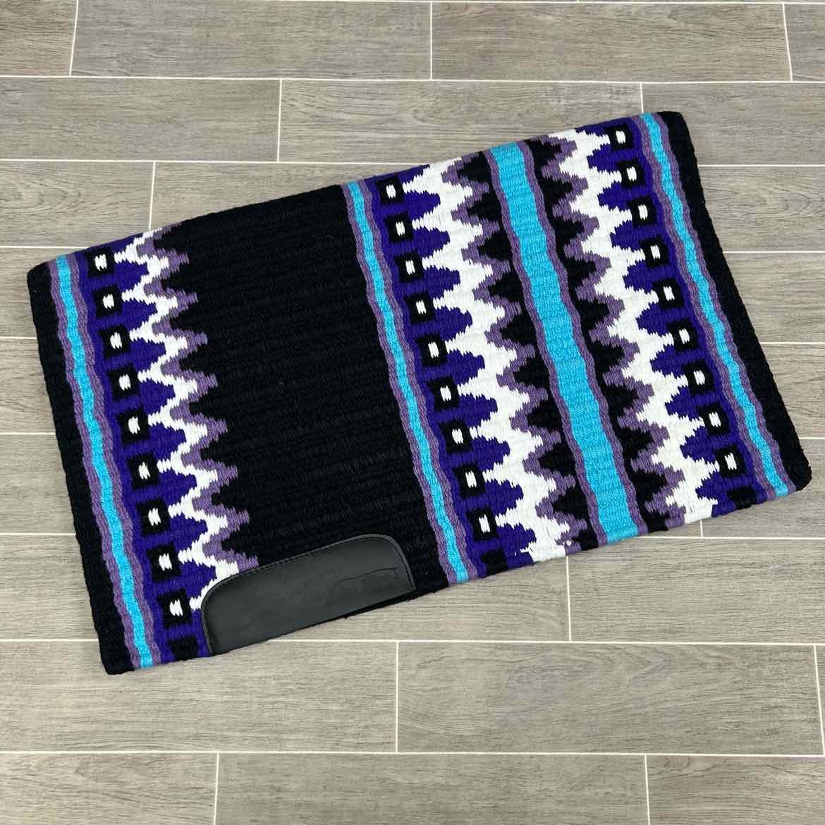 Kathy Williams Woven Western Show Pad, 100% Wool, Size 34" x 40"