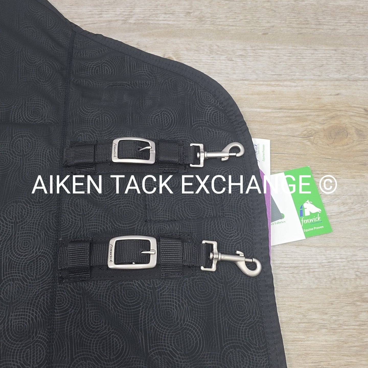 Fenwick Equestrian Softshell Therapeutic Bamboo Blanket, Black, Size 86"
