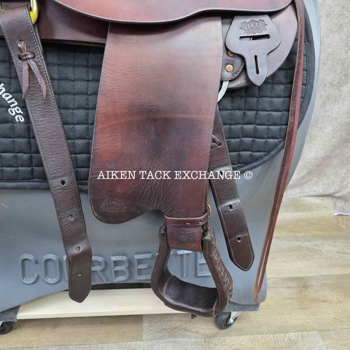 **SOLD** 2006 Tucker 260 High Plains Western Saddle, 16.5" Seat, Medium Tree - Semi QH Bars