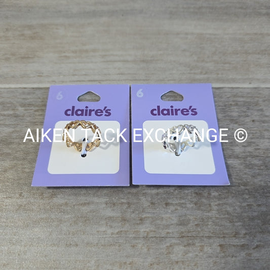 Claire's Rings (2) - Size 6