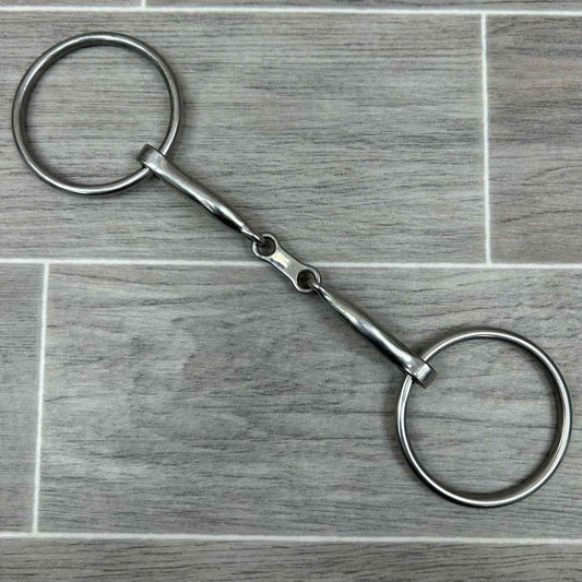Myler Loose Ring SS French Link Bit MB 10 5.25"