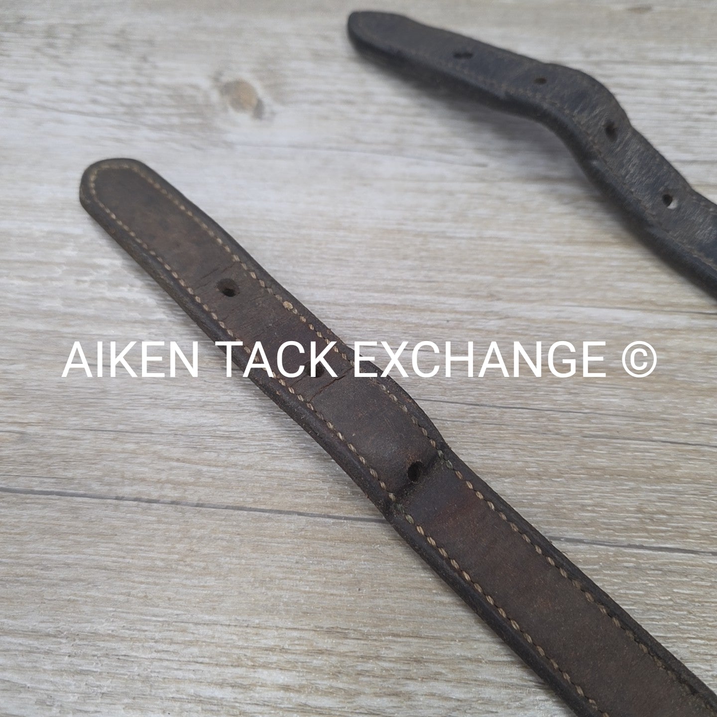 BARGAIN BUNDLE: 2 Replacement Leather Halter Crown Pieces, Cob