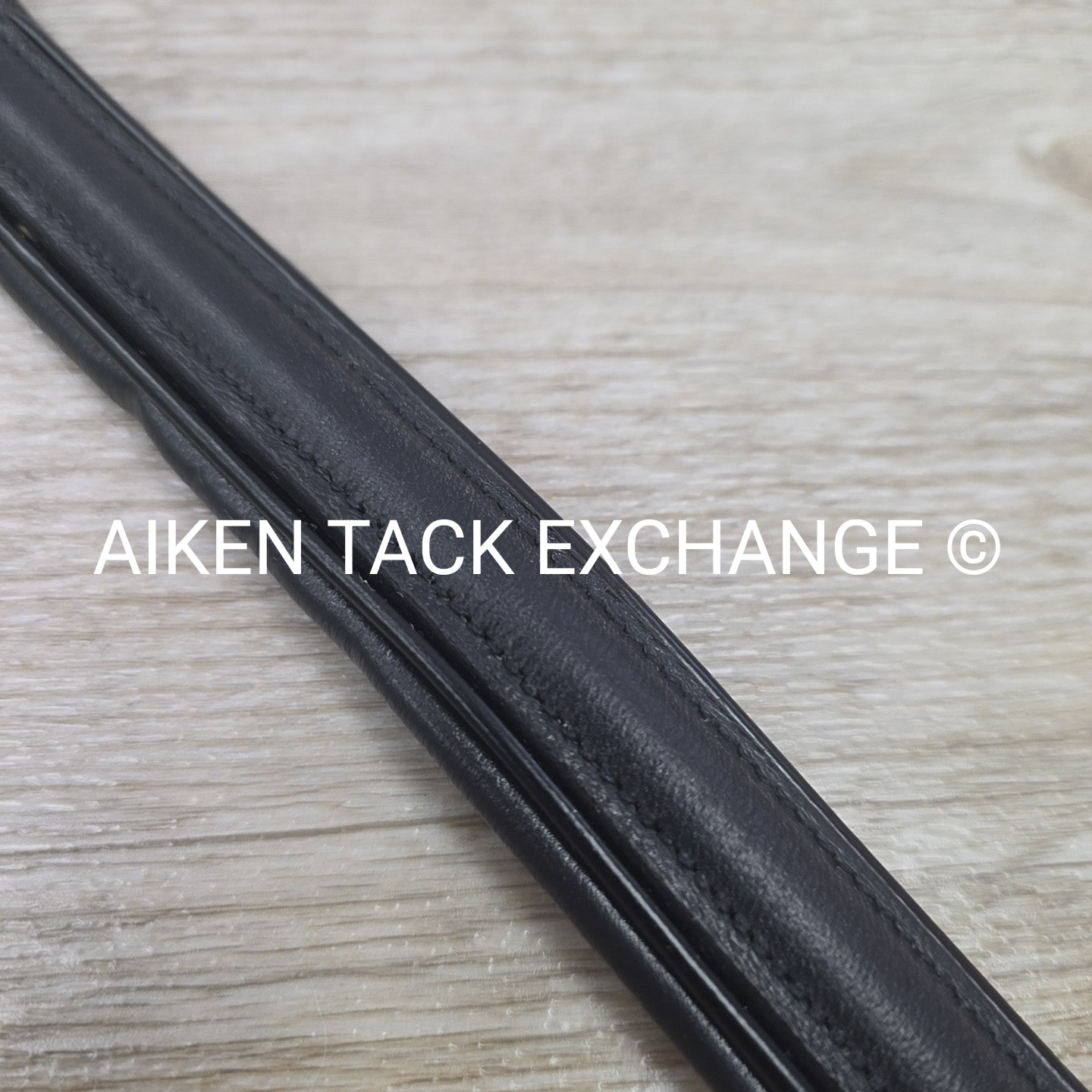 Padded Browband, Black, Size 15"