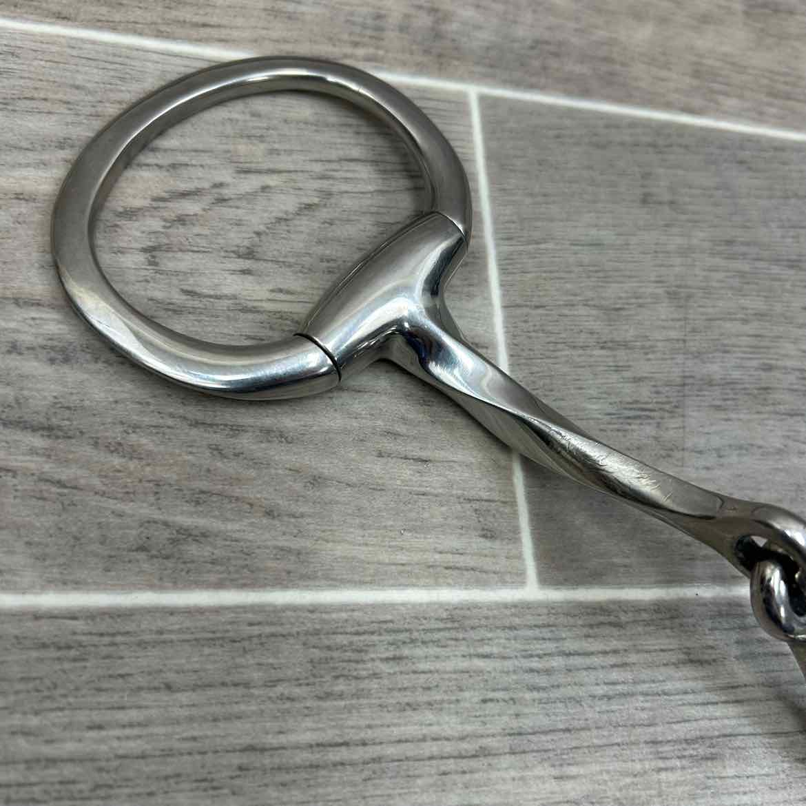 Single Joint Slow Twist Eggbutt Bit 5.75"