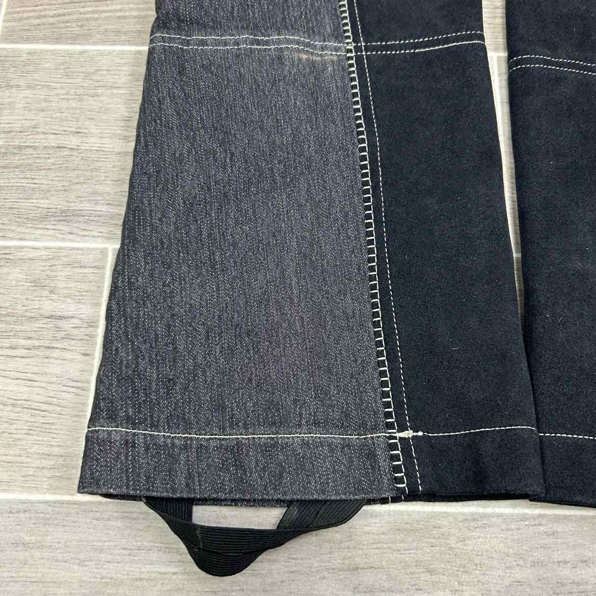 HKM Ms Blink Full Seat Denim Boot Cut Breeches, Size 30