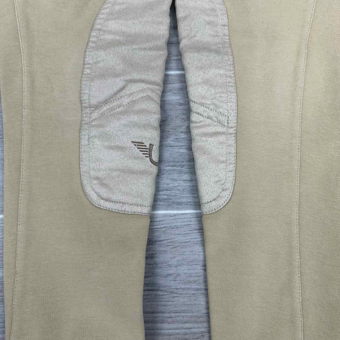 TuffRider Low Rise Starter Knee Patch Pull On Jods, Size 14