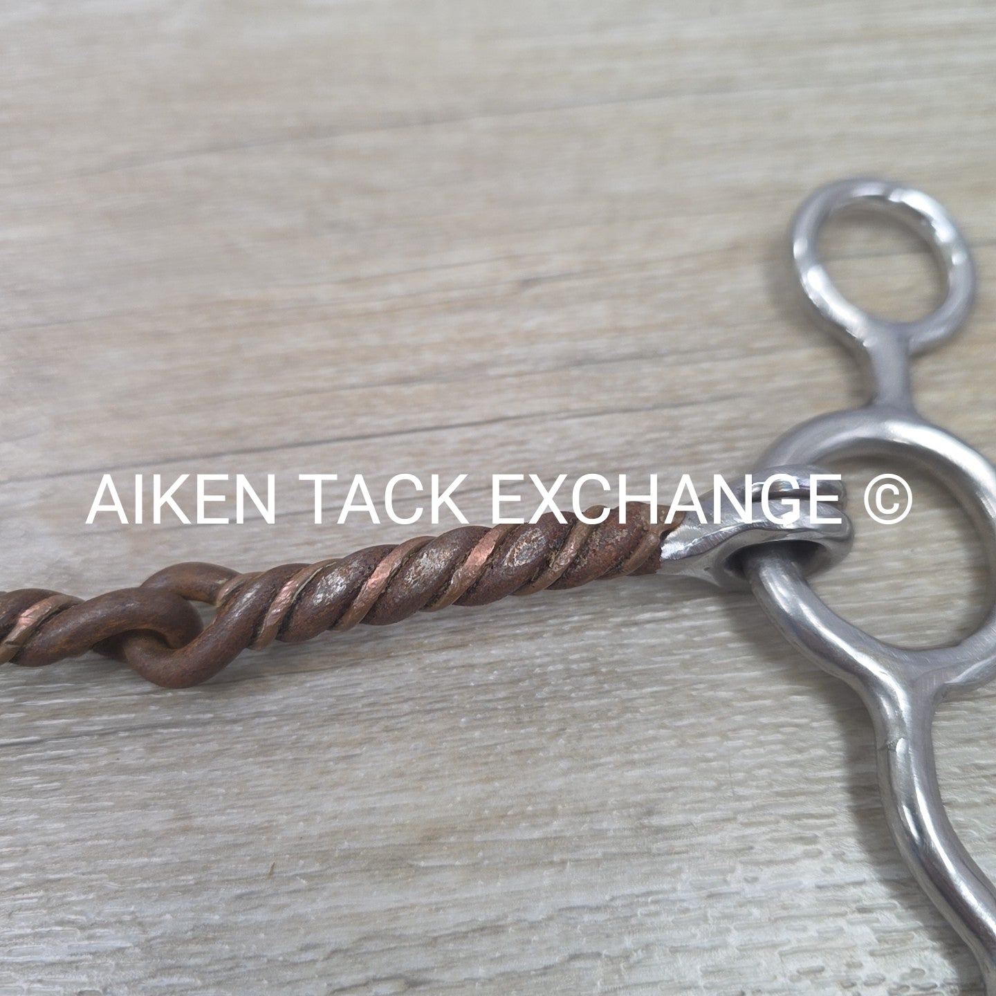 Bit Master Single Joint Twisted Copper Jr Cowhorse Bit 5"