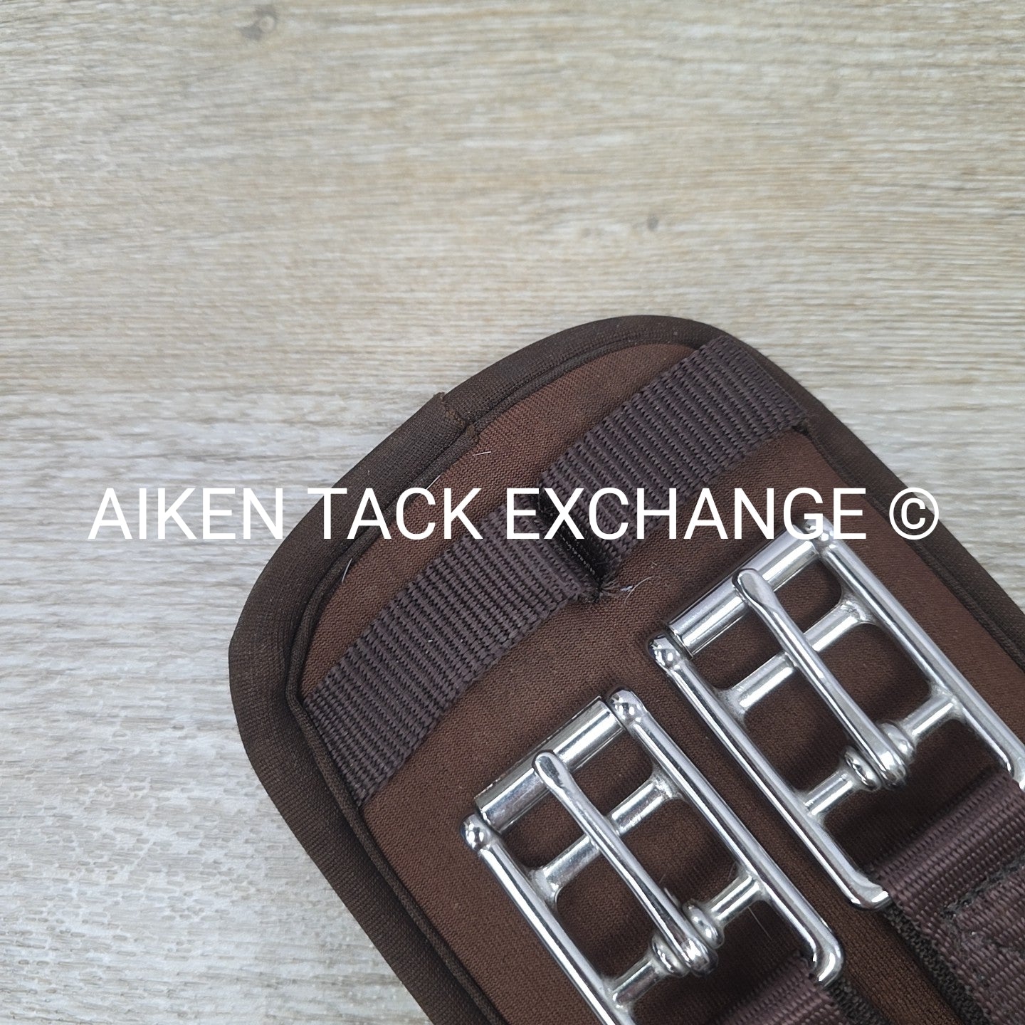 Collegiate Memory Foam Dressage Girth, Brown, 26"