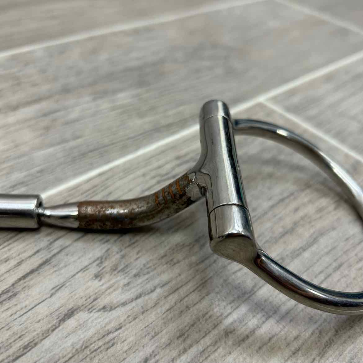 Myler Dee without Hooks and Comfort Snaffle with Narrow Barrel MB 01 5"