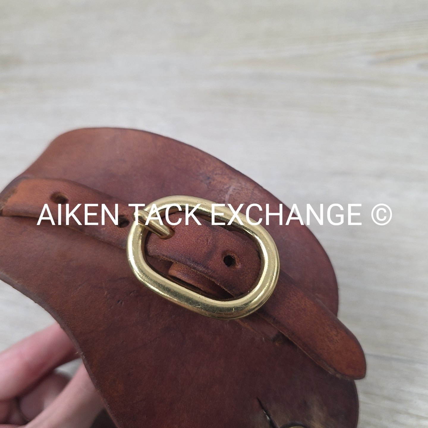 Western Rowel Spurs with Leather Straps