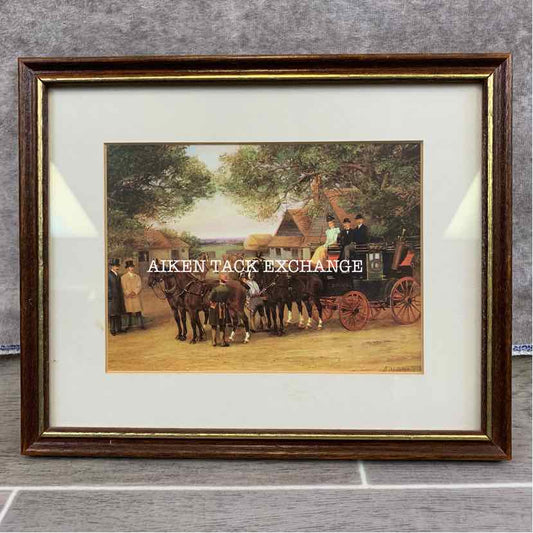 H. Whittaker Reville Framed Print, 9.5" x 8"