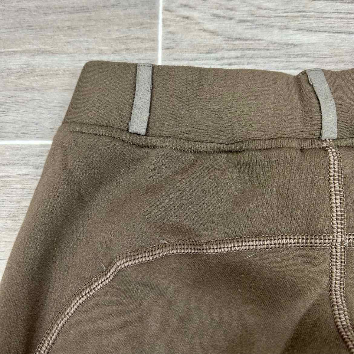 Kerrits Fleece Lined Winter Extended Knee Patch Tights, Size Medium