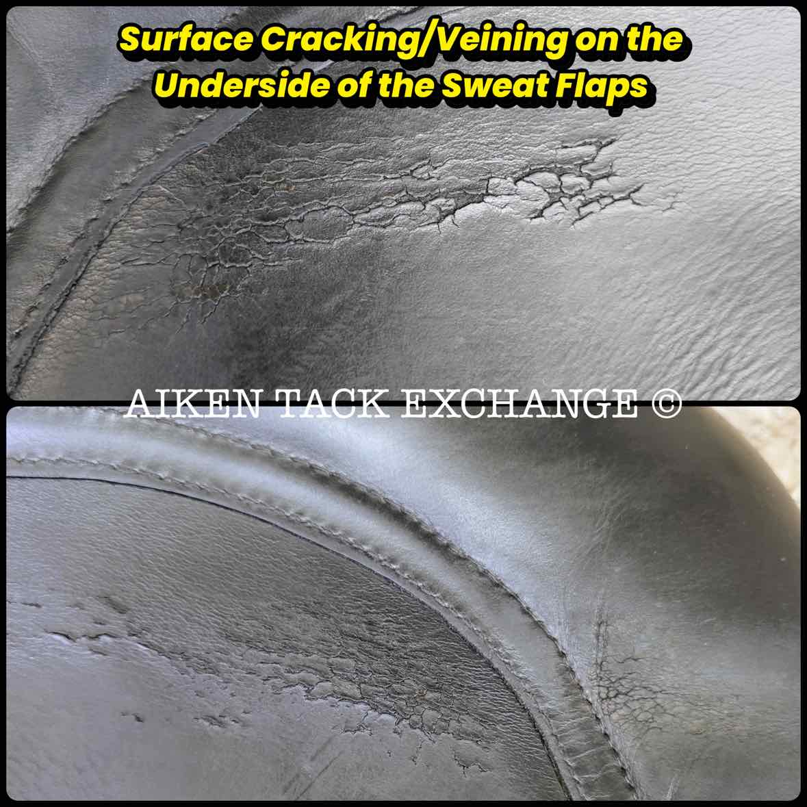 2010 Custom Saddlery Wolfgang Solo Dressage Saddle, 17.5" Seat, Adjustable Tree, Wool Flocked Panels