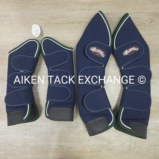 Weaver Leather Shipping Boots, Front & Hind Set, Size Small