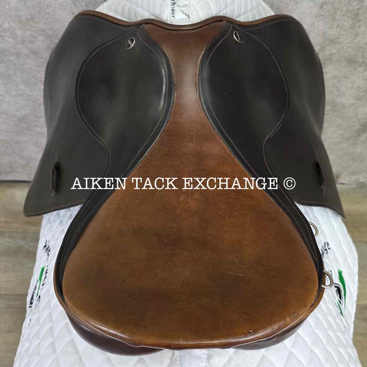 Whippy English Saddle, 17" Seat, Medium Tree, Foam Panels