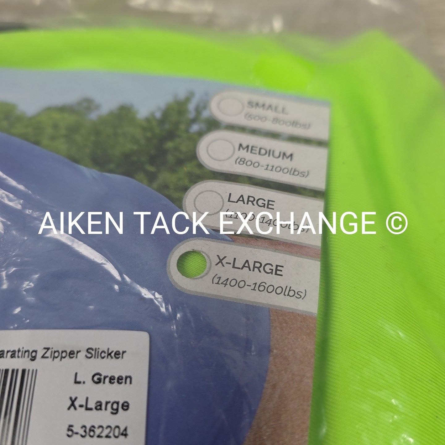 Gatsby StretchX Zipper Slicker Hood, Size X-Large