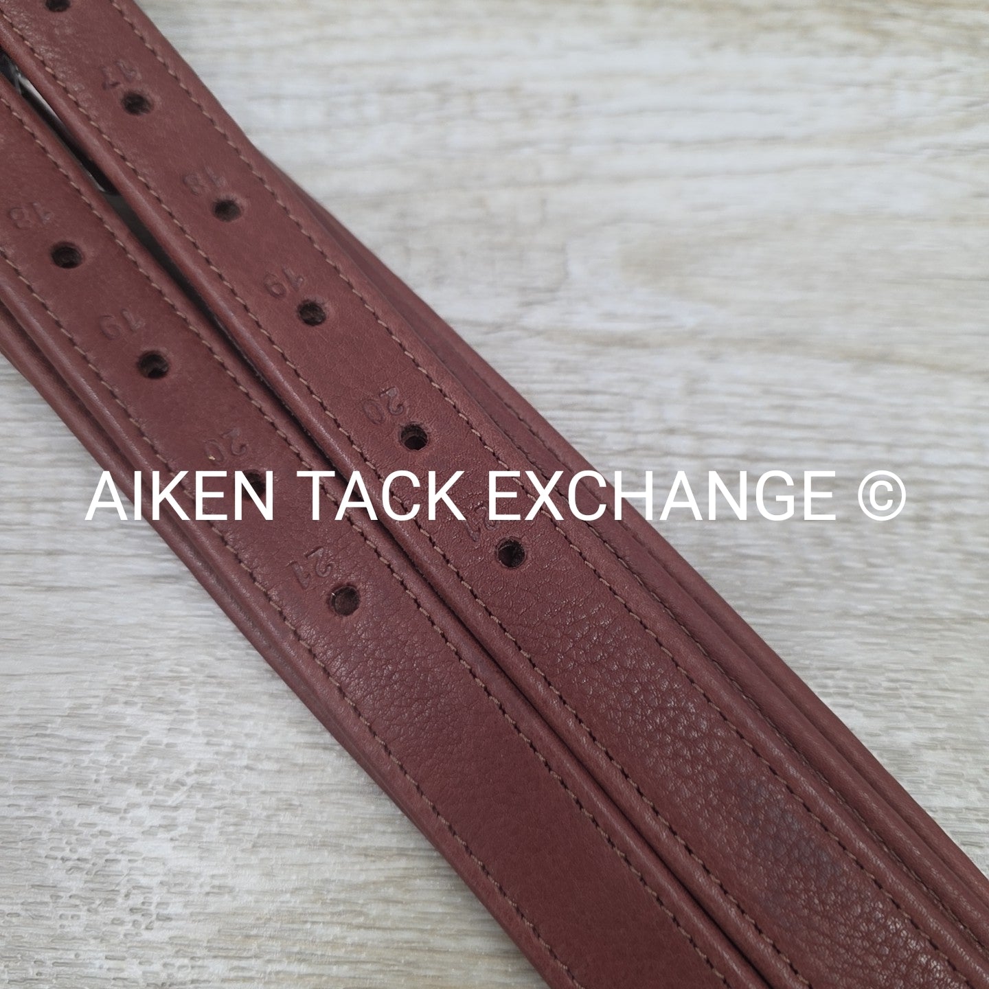 HDR Triple Covered Grippy Close Contact Stirrup Leathers, Australian Nut, 48"