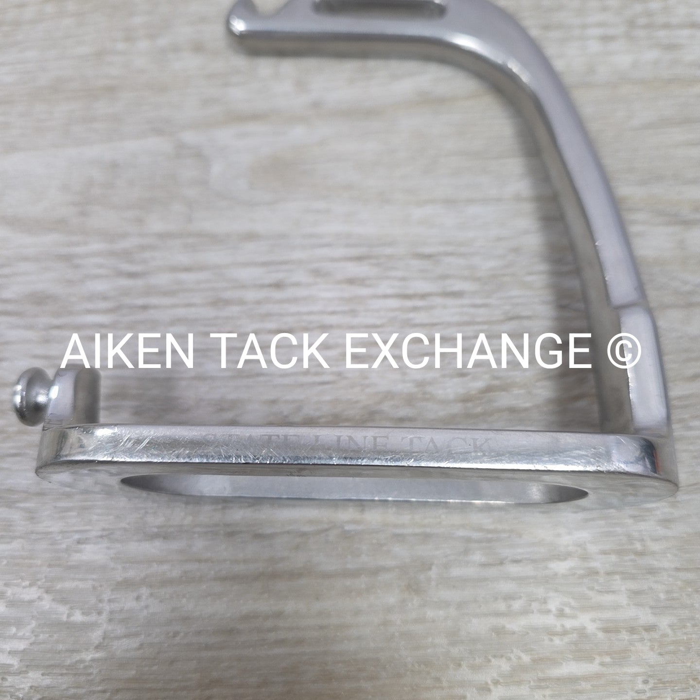 State Line Tack Peacock Safety Stirrups, 4" (No Pads & Bands)