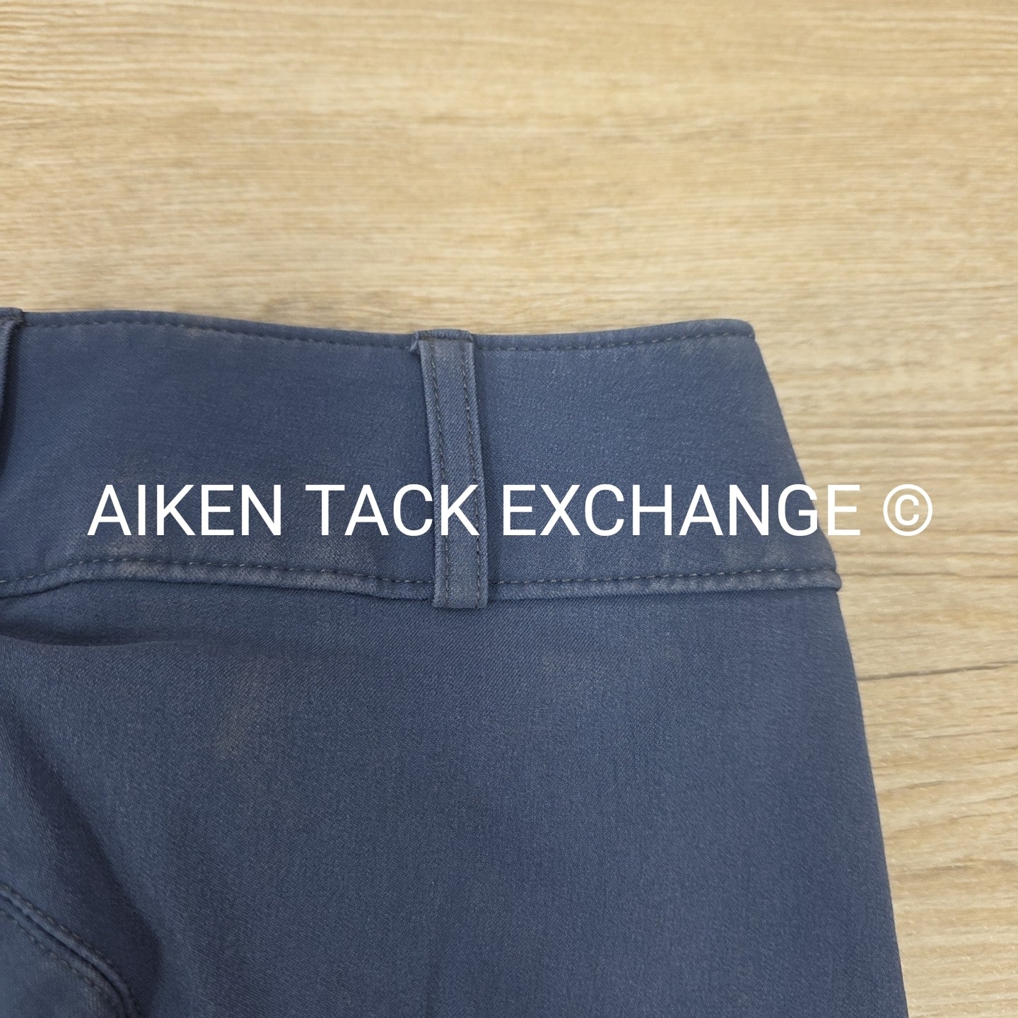 Tailored Sportsman Front Zip Trophy Hunter Knee Patch Breeches, Size 14