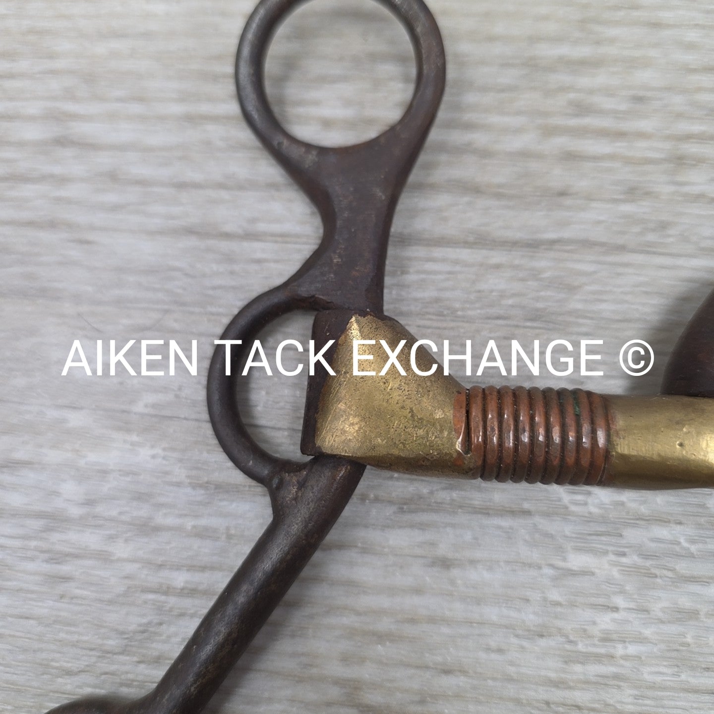 Ported Correction Sweet Iron Bit with Copper Wire 5.25"