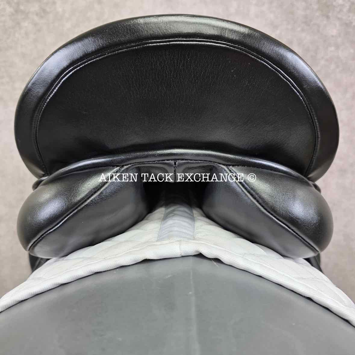 **SOLD** 2013 County Perfection Dressage Saddle, 17.5" Seat, Narrow Tree, Wool Flocked Panels