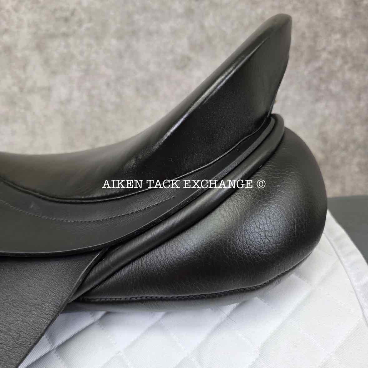 Albion Legend K2 All Purpose Saddle, 17.5" Seat, Adjusta-Tree:  Set to Wide, Wool Flocked Panels
