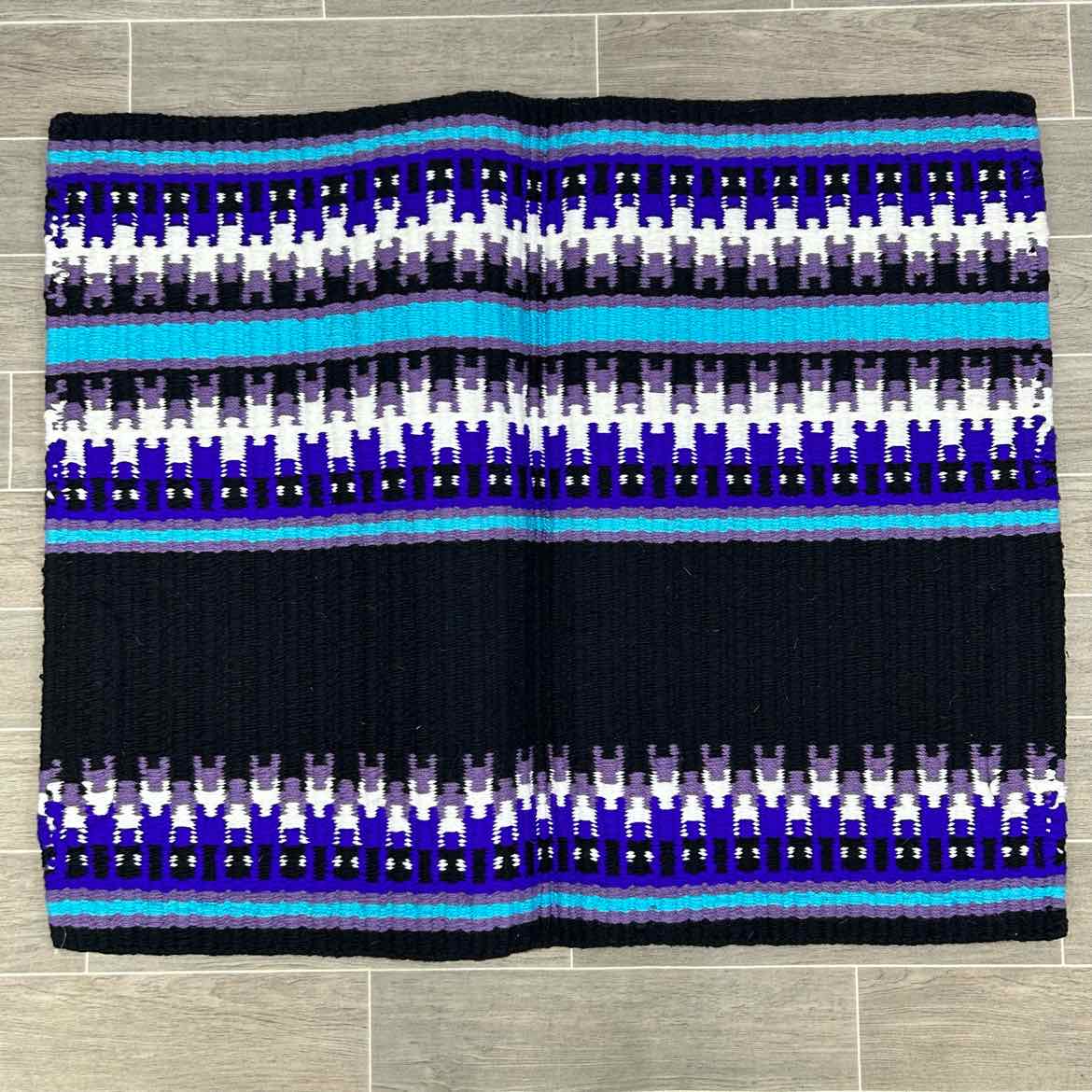 Kathy Williams Woven Western Show Pad, 100% Wool, Size 34" x 40"