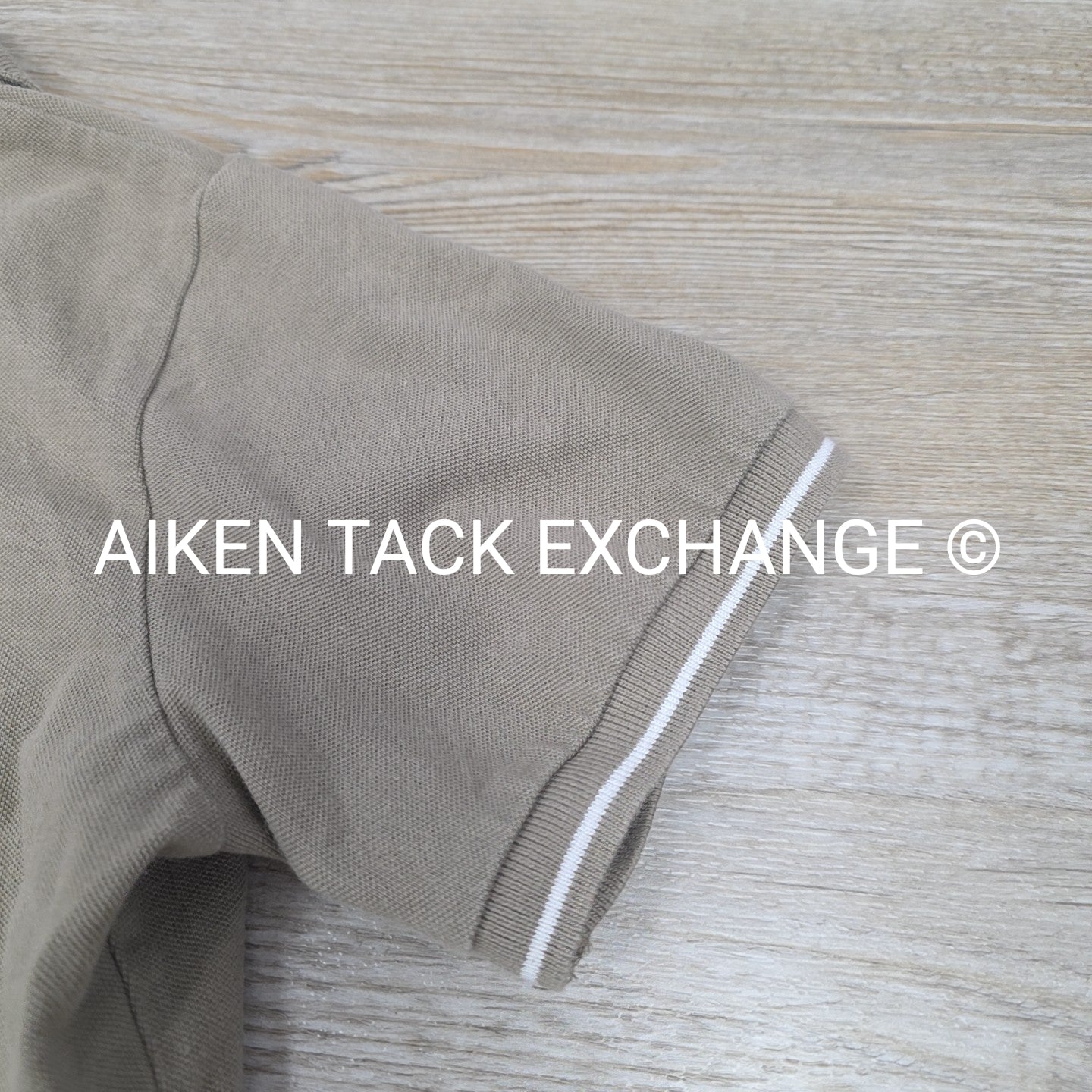 Horze Short Sleeve Polo Top, Size Medium