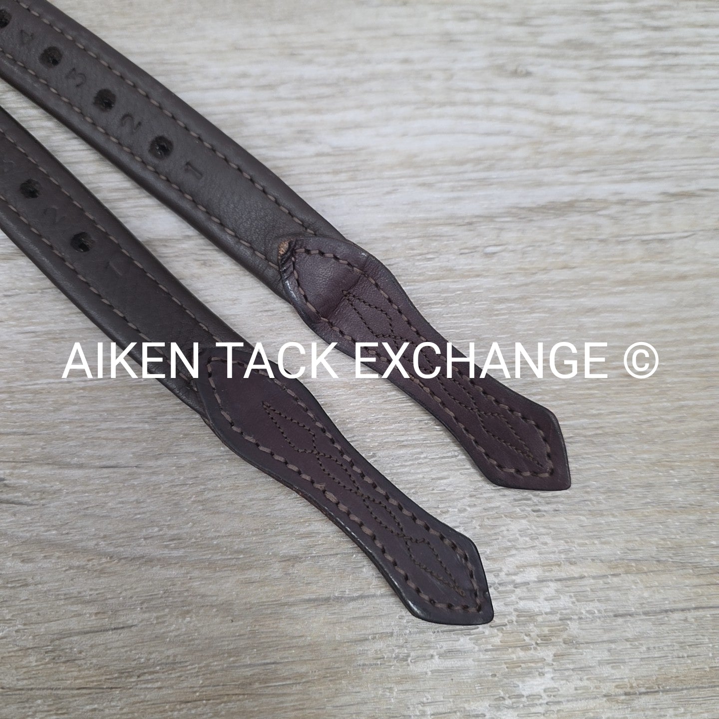 Stubben Wrapped Stirrup Leathers, Brown, 52"