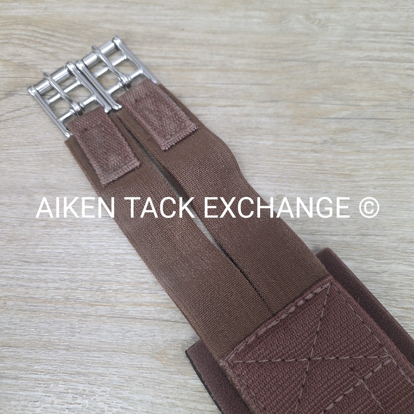 Professional's Choice Double Elastic SMx Girth, Brown, 52"