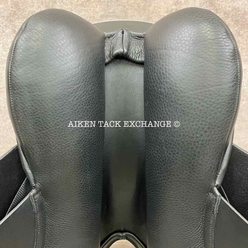 2023 Custom Saddlery Wolfgang Solo Dressage Saddle, 17.5" Seat, Adjustable Tree, Wool Flocked Panels