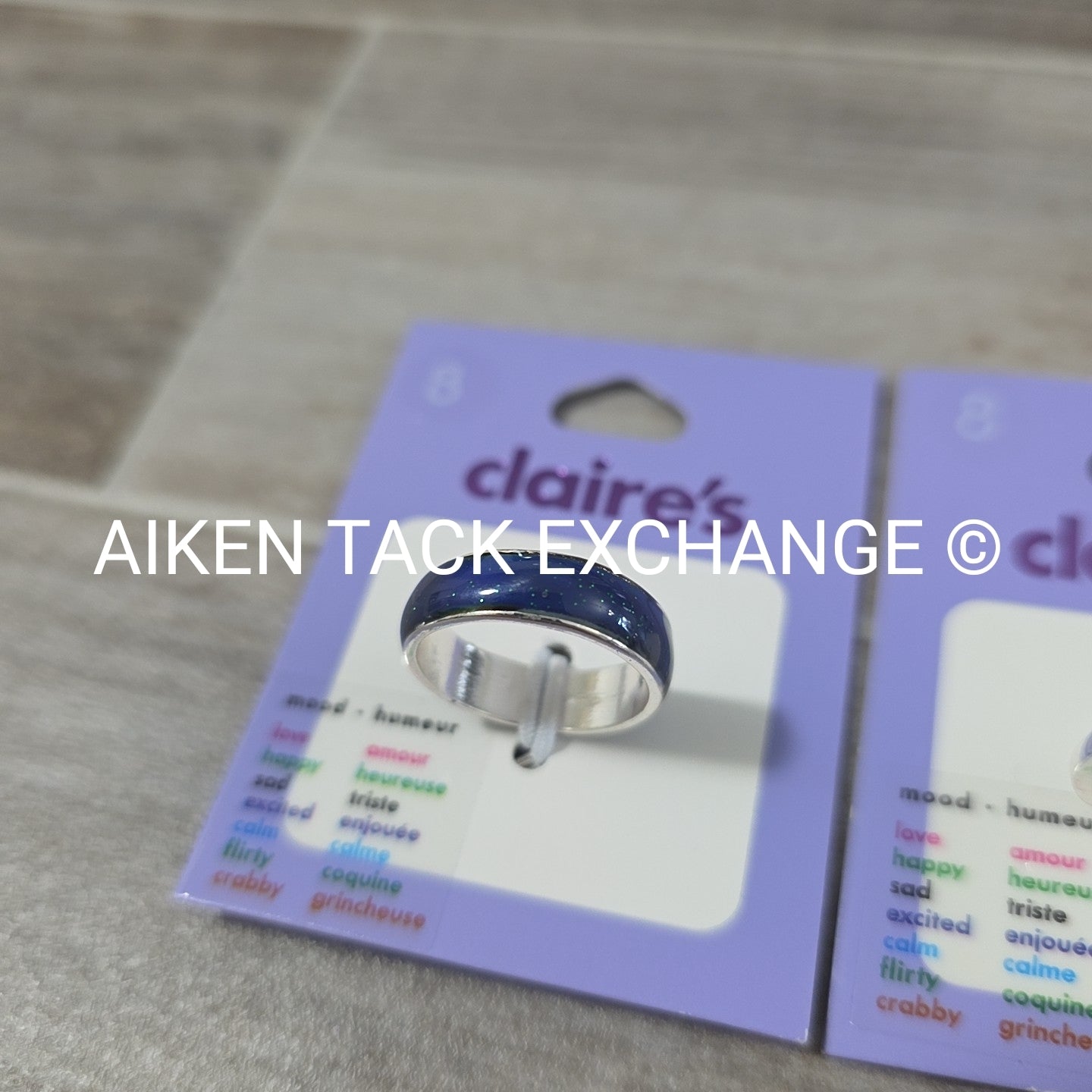 Claire's Mood Rings (3) - Size 8