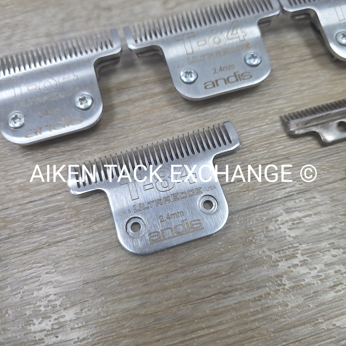 BARGAIN BUNDLE: 4 Andis T-84 UltraEdge Replacement Blades