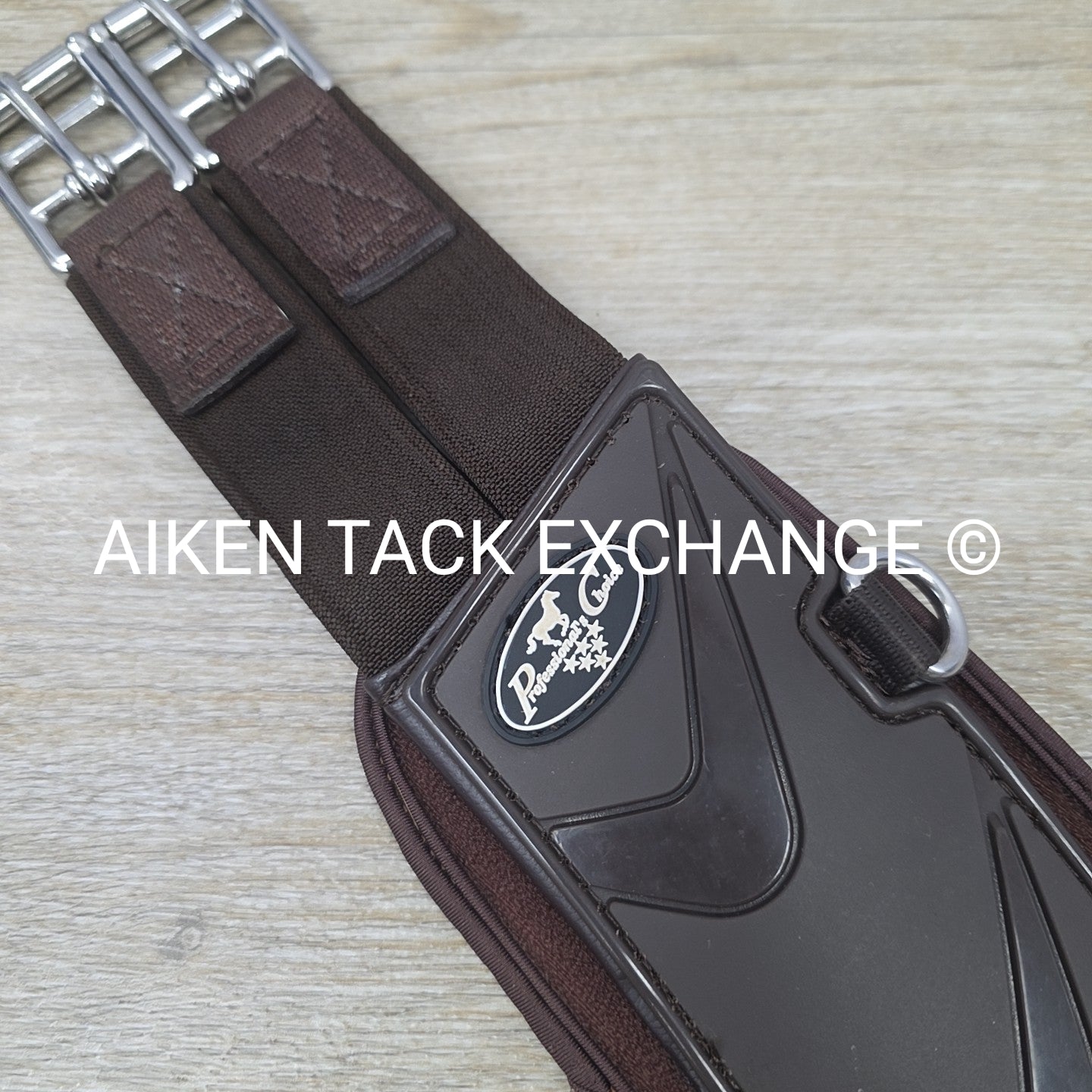 Professional's Choice VenTech Contour Jump Girth, Brown, 44"