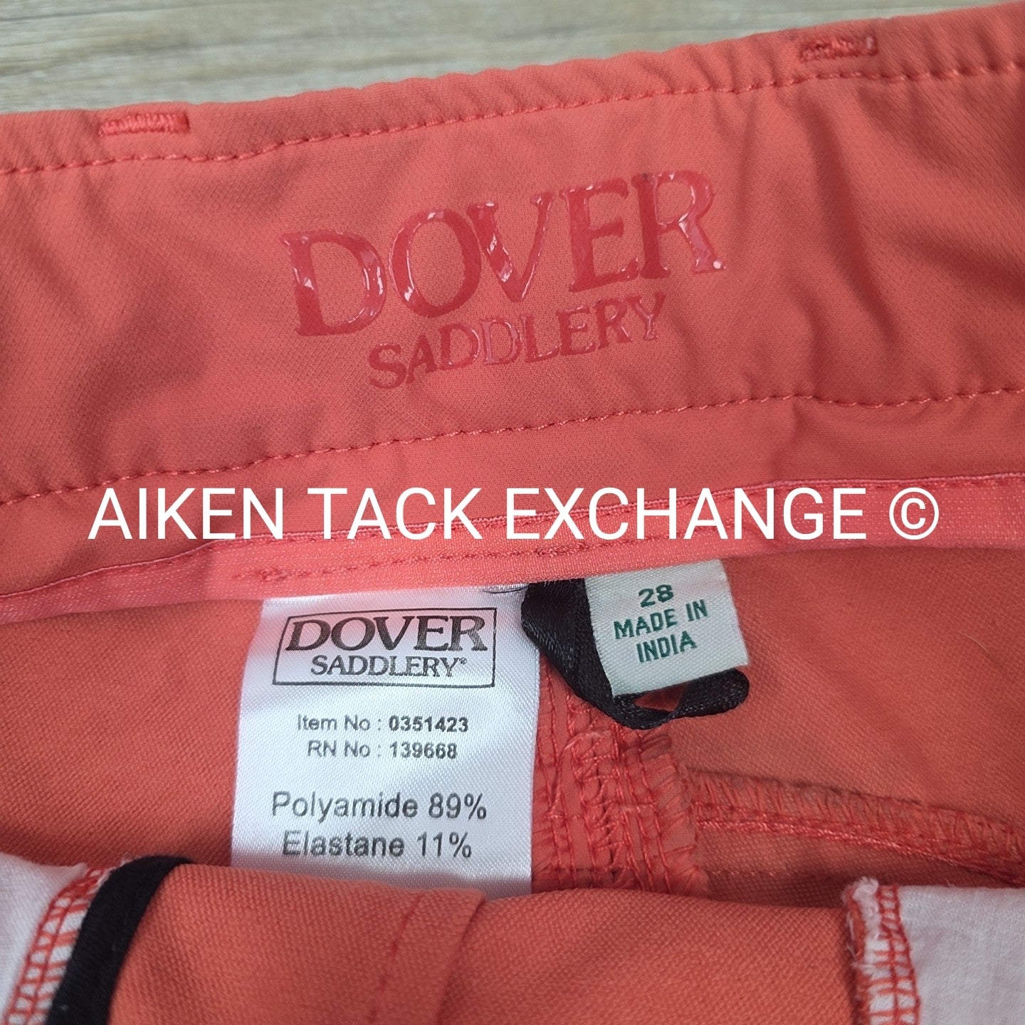 Dover Saddlery Wellesley Silicone Grip Full Seat Breeches, Women's 28