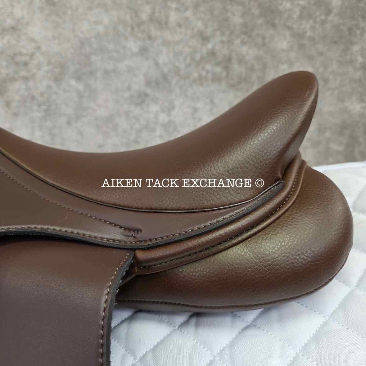 HDR - Henri de Rivel Vegan-X IGP Pony All Purpose Saddle, 15.75" Seat, Adjustable Tree - Changeable Gullet, Wool Flocked Panels