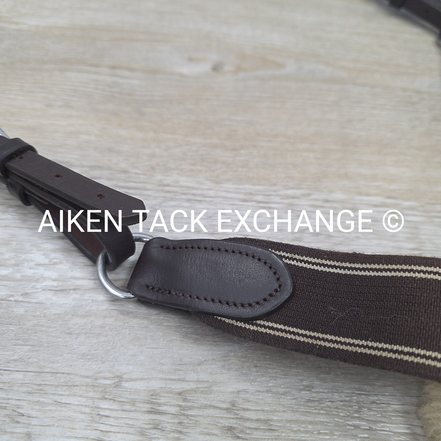 Shires Avignon 5 Point Breastplate with Running Attachment, Brown, Size Full