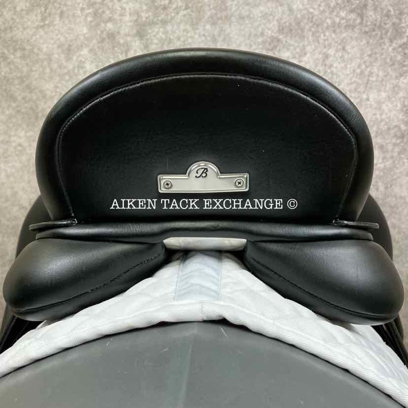 **SOLD** 2014 Bates Isabell Werth Dressage Saddle, 17" Seat, Adjustable Tree - Changeable Gullet, Wool Flocked Panels
