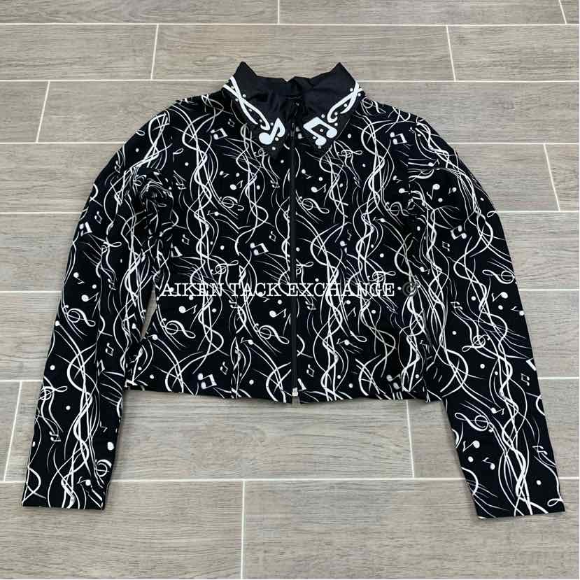 Spotlight Custom Designed Western Show Shirt, Medium