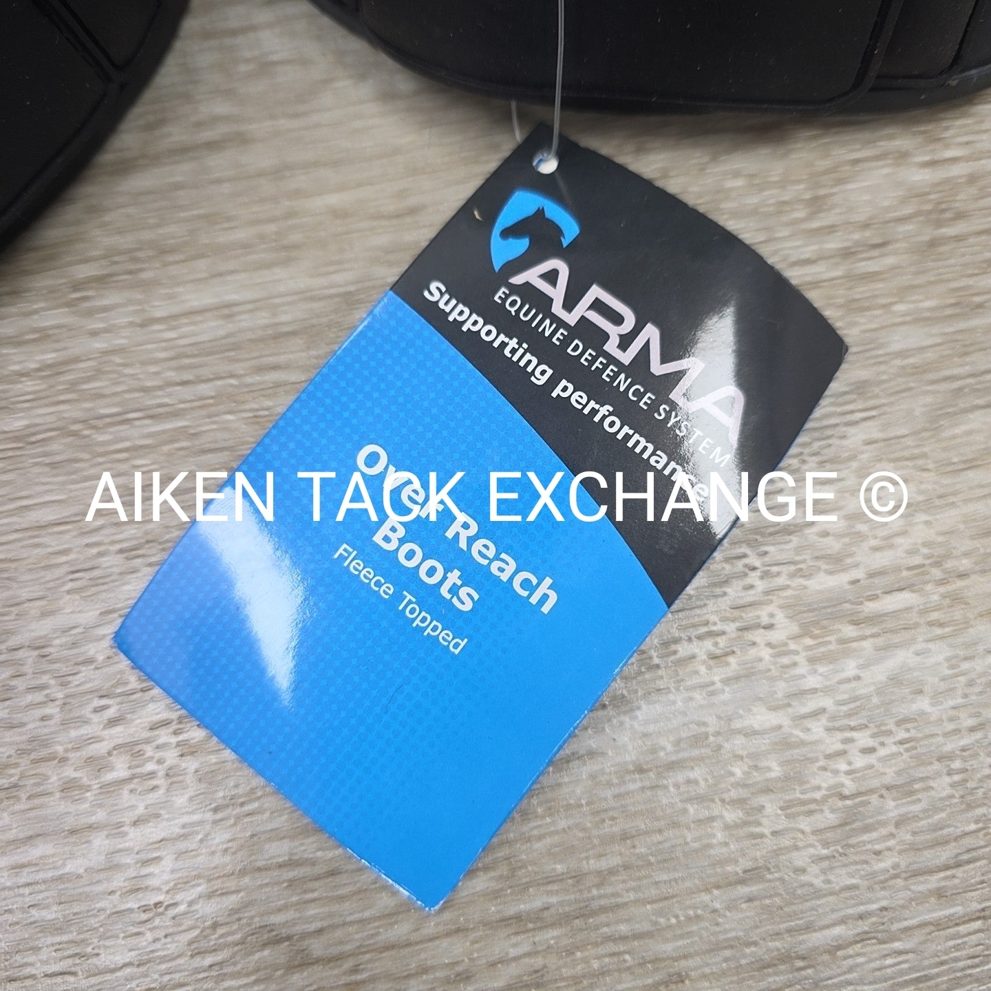 Shires Arma Over Reach Bell Boots w/ Fleece Trim, Size Full